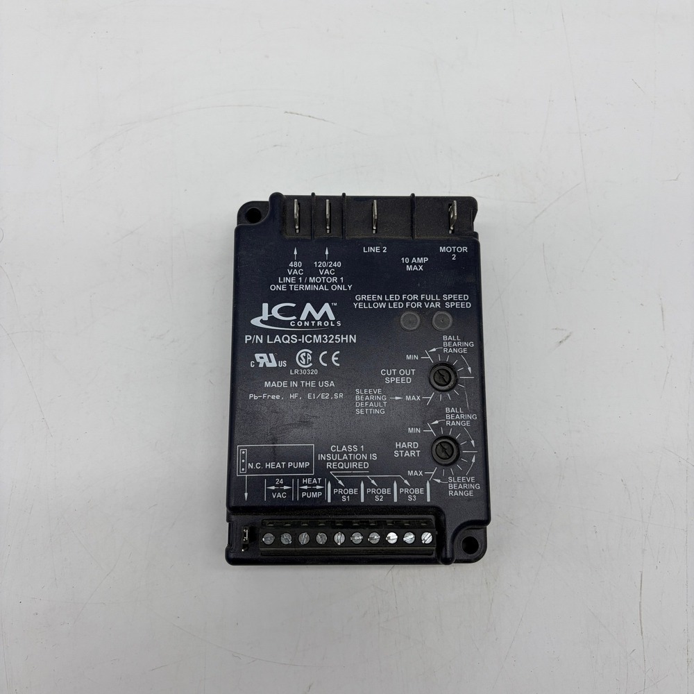 ICM Controls LAQS-ICM325HN Head Pressure Control 120/240/480 VAC 10 Amp HVAC
